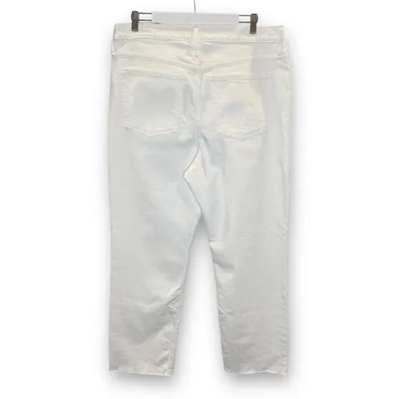 NWT J. Crew White Slim Boyfriend Jeans - Women's 32 - Picture 4 of 10